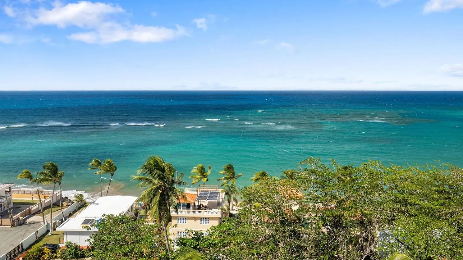 Beachfront Getaway At Ocean View Castle Condo Aguada Puerto Rico